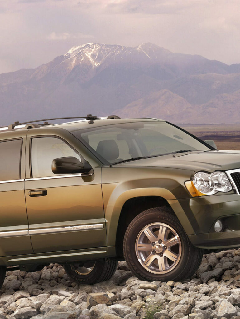 2008 Olive Green Grand Cherokee