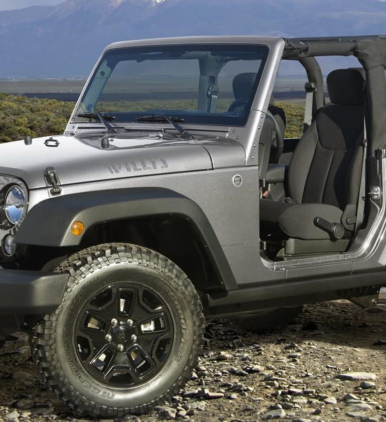 2020 Gray Jeep Wrangler Willys